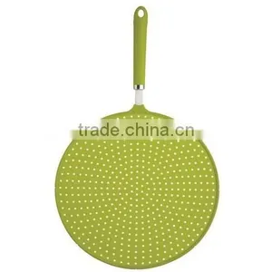 Kitchen Craft Colourworks Silicone Splatter Guard, Green, 28cm thumbnail-1