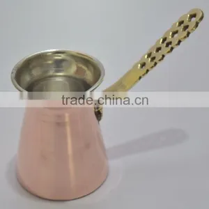 Ibrik Copper Coffee Pot With Wooden Handle thumbnail-3