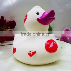 White Bath Duck/floating Bath Duck Toy thumbnail-5