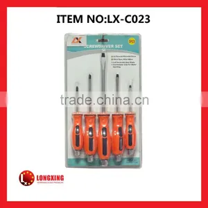 Factory Supply Best Selling Promotion 5 Pcs Go-thru Screwdrivers Set thumbnail-1