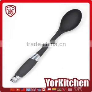 2016 Best Selling FDA LFGB Grade Accessory Cooking Nylon Slotted Spoon thumbnail-5