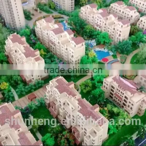Real Estate 1/150 Residence Community Building Model Making thumbnail-5