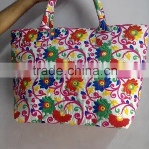 Embroidered Shopping Bag Vintage Banjara Bags Handmade Gypsy Bag/ Shopping Bag Handmade Banjara Bag thumbnail-1