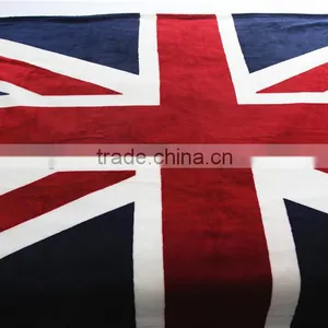 Manufactory Walmart Muslin Swaddle China Home Textile China Supplier Flag Fleece Blanket thumbnail-2