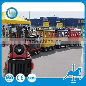 Low Price Thomas Train Toy!Amusement Park China Supplier Electric Trackless Train Rides for Sale thumbnail-4
