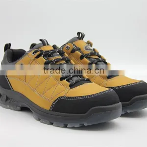 Yellow Low Cut Safety Work Shoes With Steel Toe thumbnail-1