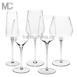 Elegant Wholesale Crystal Wine Glasses With Steam thumbnail-1