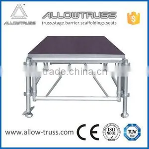 Portable Easy Assemble Aluminium Folding Mobile Event Stage With Low Prise thumbnail-3