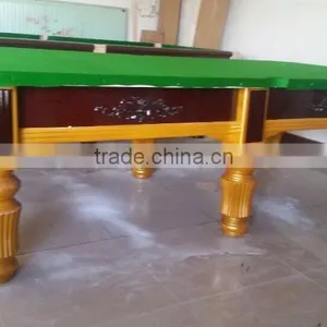 Slate+MDF Billiard Table, Auto Ball Return System Pool Table, OEM+ODM Billiard Table With Metal Adjusted Leg Level thumbnail-1