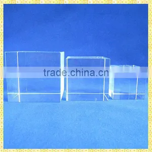 Wholesale 3D Laser Blank Crystal Cube For Company Souvenirs thumbnail-1