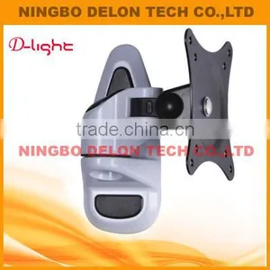 360 Degrees ALUMINUM LCD LED PLASMA Swivel Tilt tv Wall Mount Bracket thumbnail-2