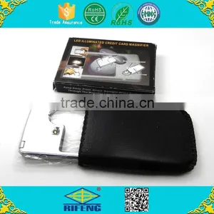 Factory Direct Sale Cheap Pocket Magnifying Glass With Led Illuminated Light thumbnail-4