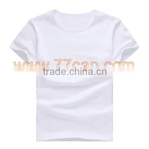 Blank Plain White T-Shirt for Men thumbnail-1