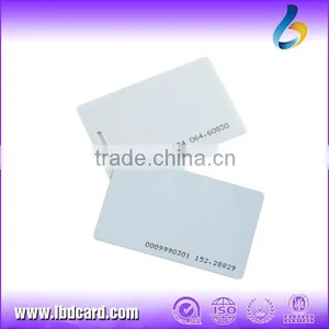 White Laminated Inkjet Printable PVC Card thumbnail-1