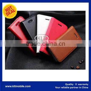 EXW Luxury 6 Inch Leather Case Leather Cover Wallet Case for Alcatel Blu thumbnail-6