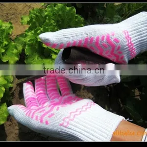 Garden Cotton Men's Cotton Knit Gloves Factory Knitted Working GLoves PVC Dot Palm Cotton Gloves Multi Color Cotton Knit Gloves thumbnail-1