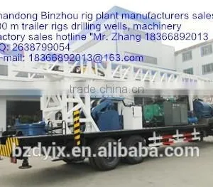 BZCT600 Tralier Mounted Drilling Rig thumbnail-2