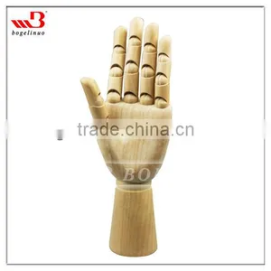 12" Wooden Male Hand Artist Manikin thumbnail-1