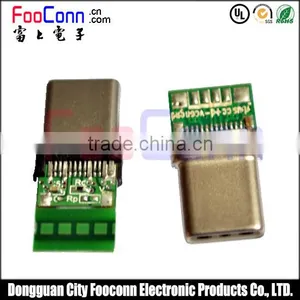 USB 3.1 Type C Connector Male Plug Cable Connector thumbnail-3