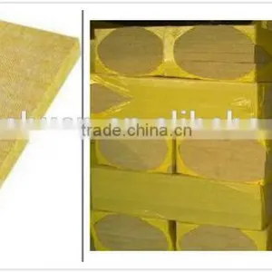 50mm 100kg/m3 Exterior Wall Soundproof Rock Wool Insulation Board For Sale thumbnail-4