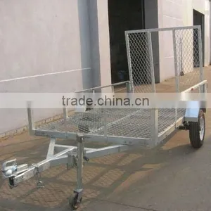Galvanized Wire Mesh ATV Trailer thumbnail-1