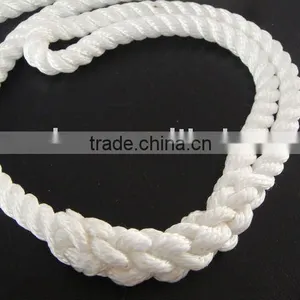 14mm 3-strand Twist Sinking Rope With Braided Fork Knot thumbnail-1