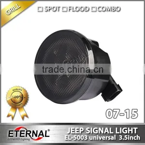 Offroad Jeep Wrangler JK 07-15 LED Signal Turn Wheel Grill Light Rubicon 4x4 Amber Lamp thumbnail-5