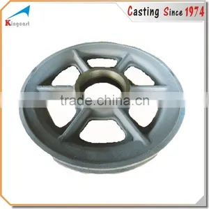 OEM Custom High Quality Cast Iron Gate Wheel thumbnail-2