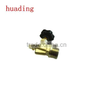 High Quality Brass Air Vent Valve With Double Male Thread thumbnail-2