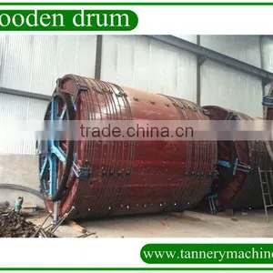 Chinese Wooden Drums for Tanning Leather Crocodile thumbnail-6