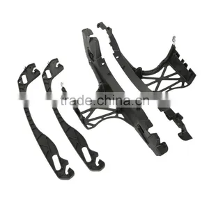 One Touch Opening Saddlebag Latch Lids Hardware Covers For Touring 14-up thumbnail-2