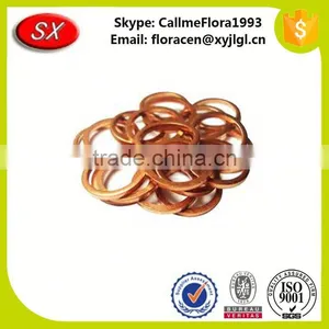 Popular Various Specifications Copper Washers Can OEM&ODM (Non-Standard / Hight Quality ) thumbnail-1