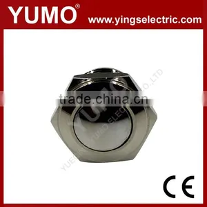 19mm Metal Push Button ABS19S-P0 Momentary IK67 Push Button thumbnail-1