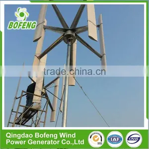 Good Supplier Cheap 1KW Vawt Blade Vertical Axis Wind Turbine thumbnail-1
