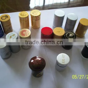 Aluminum Plastic Bottle Cap for Vodka,wine,liquor thumbnail-1