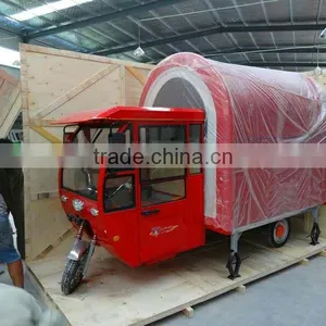2017 HOT SALES BEST QUALITY CE ISO UL EEC Hot Dog Cart Stainless Steel Hot Dog Cart Customzied Hot Dog Cart thumbnail-3