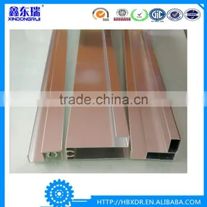 Customized Extrusion Aluminum Profile for Sliding Door Wardrobe/closet/cabient With Good Quality thumbnail-1