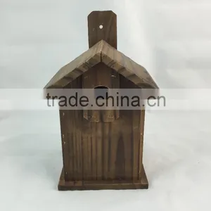 New Design Garden Wooden Bird Box FSC With Factory Price thumbnail-5