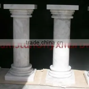 CUSTOM DESIGN ZIARAT WHITE MARBLE PEDESTALS thumbnail-4