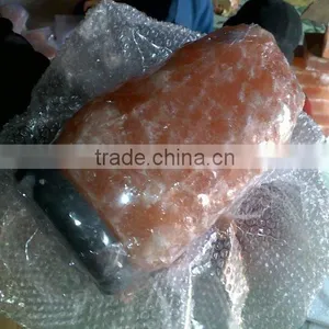 Rock Salt Natural Lamp 3-5kg / Rough Rock Salt Lamps/ Pakistan Salt Lamps thumbnail-2