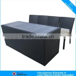 Elegant Outdoor Rattan Bar Furniture Bar Counter and Stool (CF819T) thumbnail-1