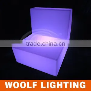 Modern LED Light Up Plastic Leisure Sofa Design thumbnail-4