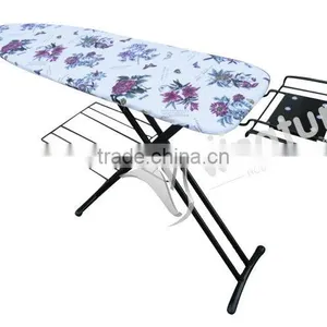 Mesh Folding Ironing Board With Cloth Rack thumbnail-1