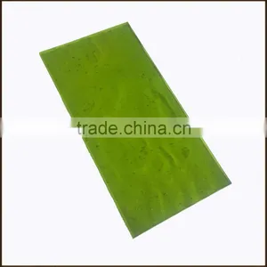 Light Green Tiffany Style Stained Glass for Decoration thumbnail-1