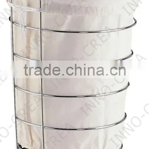 2016 Fashion OEM Wheeled Decorative Baby Laundry Hamper thumbnail-2