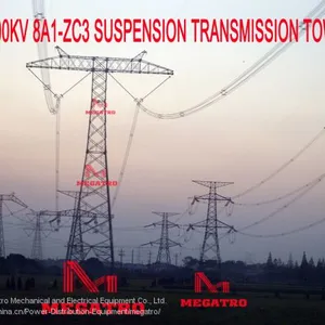 MEGATRO 800kV 8A1-ZC3 SUSPENSION TRANSMISSION TOWER thumbnail-1