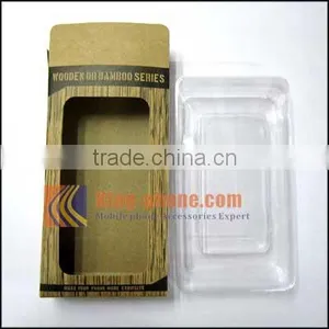 Customized Black Paper Cell Phone Packaging Box Wholesale, Pvc Packaging Box thumbnail-5