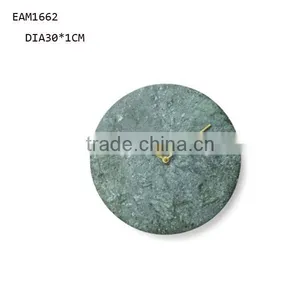 Customized Design White Marble Stone Wall Clock and Board Sets for Decoration thumbnail-3