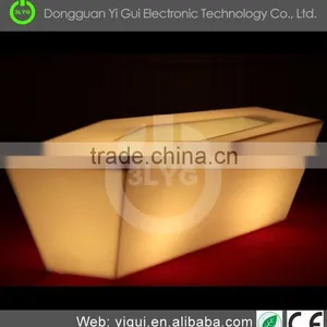 LED Outdoor Solar Round Bar Table for Wedding, Party thumbnail-2