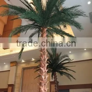 Home Garden Edging Decorative 5ft to 16ft Height Outdoor Artificial Green Plastic Palm Trees EDS06 0841 thumbnail-1